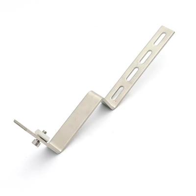 China OEM Cheap Solar Bracket SS 304/430 Repair Accessories For Roof Hang Stainless Steel Roof Hook for sale