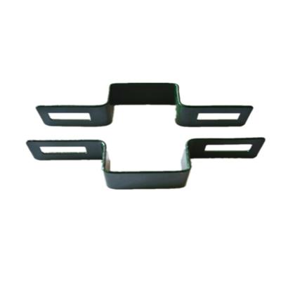 China Custom Durable Double Shelf Bracket Slot Metal Shelf Brackets for sale