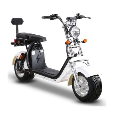 China 2021 unisex Eu warehouse Amoto hot sale and fantastic quality 2 wheel citycoco 1500W 20AH*2 electric scooter for adults for sale