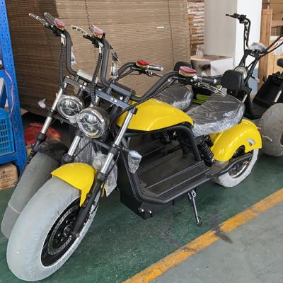 China New Electric scooter HL6.0 2000w 20ah/30ah/45ah convenient model citycoco EEC model street legal for sale