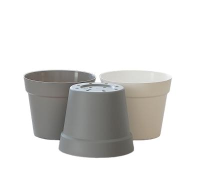 China Simply Wholesale Cheap Simple Style Plant Garden Flower Pot Planters For Home Decor Plastic Flower Pot for sale