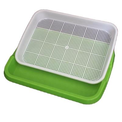 China Odorless and durable use hydroponic sprout tray PVC pipe smelled sprout house flower vegetable planting for sale