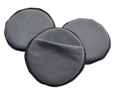 China Car Sponge Product Microfiber Pocket Suede Chamois Applicator Cleaning Pad For Car Ceramic Coating for sale