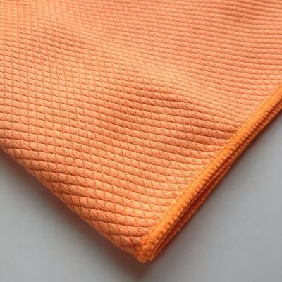 China Sustainable Microfiber Kitchen Cloth /microfiber Fish Scale Cleaning Cloth for sale