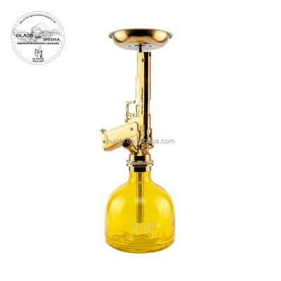 China 2018 Modern Design Stainless Steel Hookah New Design Gun Smoking Hookah for sale