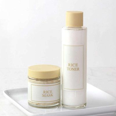 China Private Label Rice Toner Moisturizing Water Toner Natural Rice Hydration Water For All Skin Styles for sale