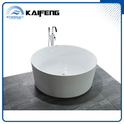 China Freestanding Two Person 54 Inch Circle Soaking Tub for sale