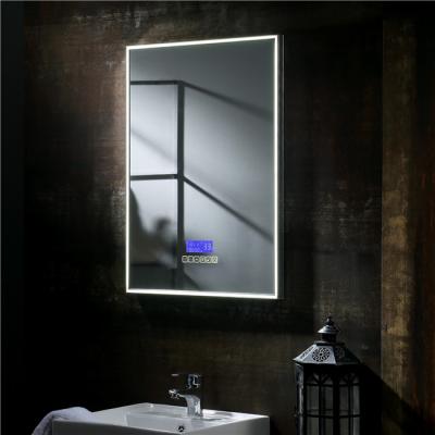 China Modern Wall Mounted Mirror Bathroom Vanity Mirror Cabinet With LED Light for sale