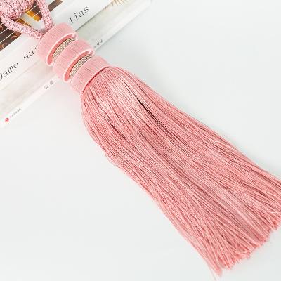 China Traditional New tassel curtain binding belt hanging ball rope curtain accessories for sale