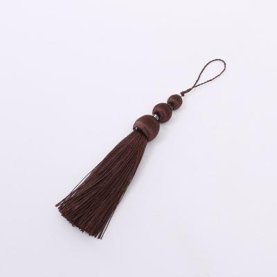 China Traditional Home textile tassel vertical anti-wrinkle tassel pendant smooth polyester pendant must be available from stock for sale