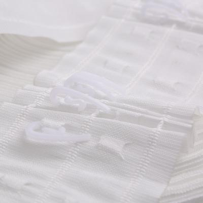 China Traditional curtain tape Factory direct sale  8.5cm household decorative white  curtain tapes for sale