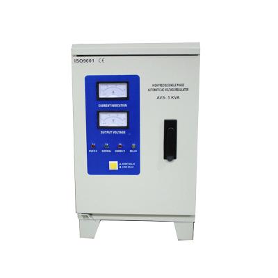 China SVC 5KVA AC voltage voltage stabilizer automatic power steplizer electric current voltage stabilizer for sale