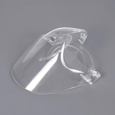 China New Safety Frame Shield Simple Reusable Transparent Plastic Protective Mask Fashion Custom Packaging Face Mask for sale