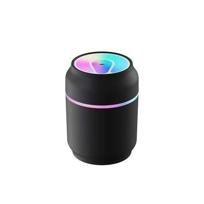 China Noice 200ml USB Low Air Cooler Colorful Mini Household Can Air Humidifier for sale