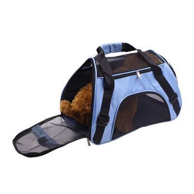 China Wholesale Sustainable Pet Carrier Bag Foldable Breathable Dog Carrier Bag For Pet for sale