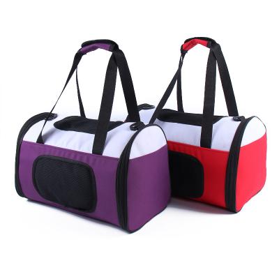 China Luxury Custom Size Sustainable Quality Dog Airplane Carrier Pet Carrier Travel Bag For Pet for sale