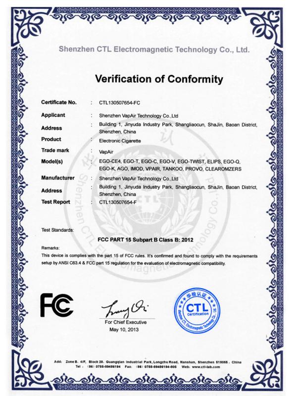 fcc - Shenzhen AK Lamp Technology Co.,ltd.