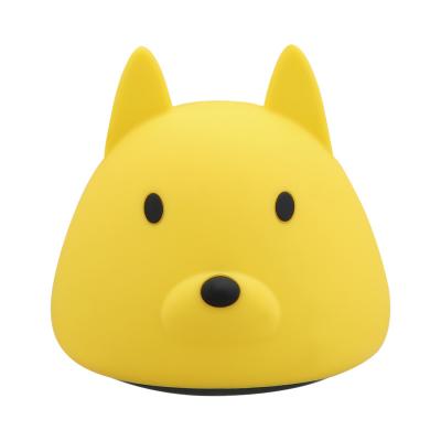 Китай Rechargeable  Silicone led Night Light pat lamp Dog shape led light  with soft warm led lighting продается