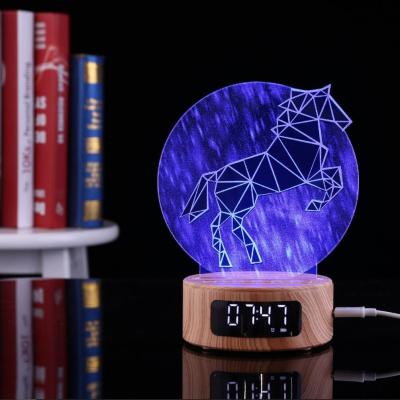 Китай 2018 Newest Product 5 in 1 multifunctional  night light with bluetooth speaker продается