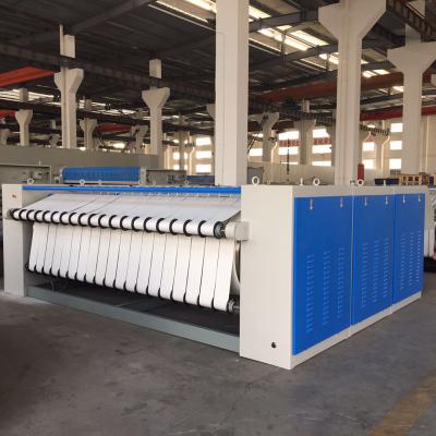 China Ironing And Drying 1800mm, 2500mm, 2800mm 3000mm Width Automatic Sheet Ironing Machine Price for sale