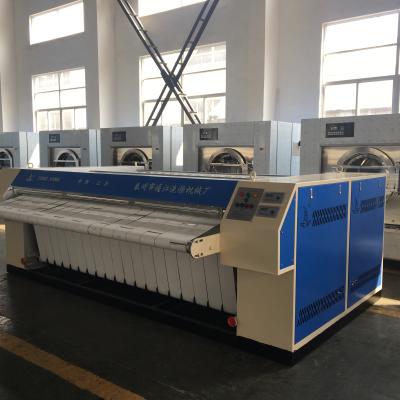 China Ironing And Bed Sheet Drying Industrial Iron Used Double Roller Ironing Machine for sale