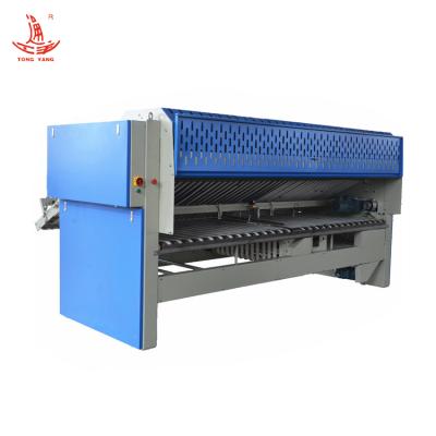 China Hotel Folding Automatic Bed Sheet Ironing And Folding Machine for sale