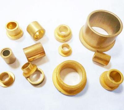 China Industrial Factory P.M. Copper Based Powder Metallurgy Parts Axle Sleeve Sinter Oilite Bushing for sale