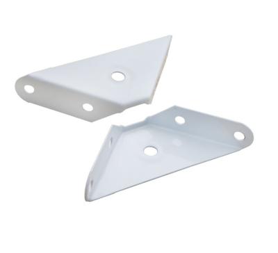 China Custom Furniture Metal Sheet Stamping Parts Funiture Use Triangle Connecting Shelf Bracket Corner Brace for sale