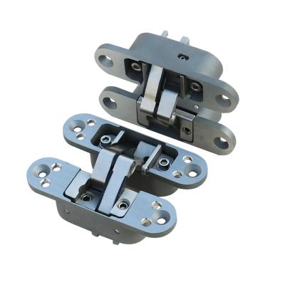 China Full Concealed Hinge 3d System Concealed Adjust Folding 304 Stainless Steel Wood Invisible Door Conceal Hinge for sale