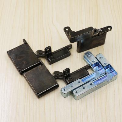 China Shengang Style Modern Furniture Fittings Adjustable Hydraulic Hidden Door Hinge for sale