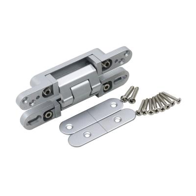 China Modern European Three Way Adjustable Concealed Hinges Invisible Adjust Hinge 180 Degree Opening for sale