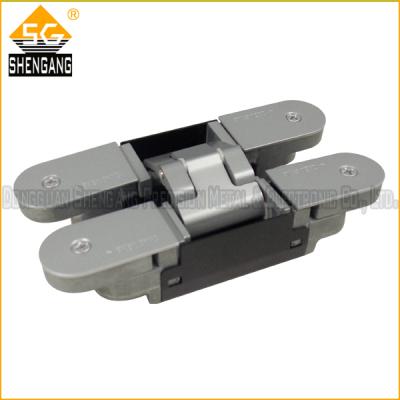 China Zinc Alloy Aluminum Alloy 180 Degree Adjustable Heavy Duty Zinc Alloy 3D Garage Door Hinges for sale