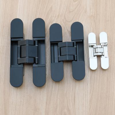 China Factory Sale 3d Adjustable Hinge Hidden Hinge Conceal Hinge /invisible Door Hinge for sale