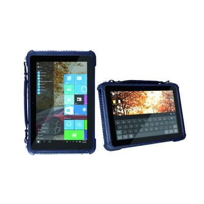 China Waterproof 10 Inch Win IP67 Industrial Rugged 10 Tablet With Barcode Scanner NFC 4G WIFI GPS for sale