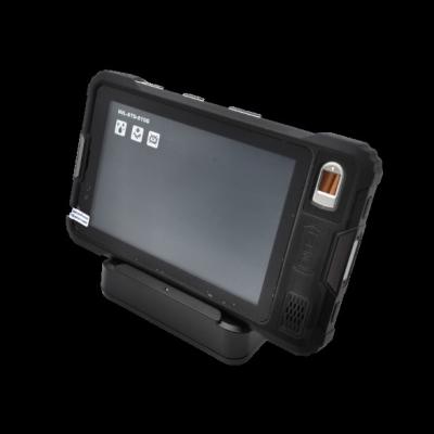 China New Android10.0 IP67 Waterproof Rugged Tablet with 2D Zebra Barcode Reader NFC 4G WIFI BT GPS for sale