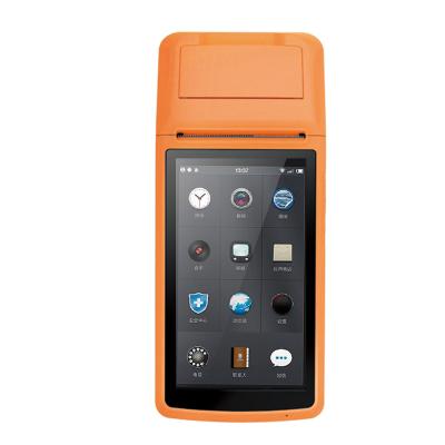 China 5inch Android Computer Billing Position Handheld Handheld Terminal with 4G WIFI BT GPS for sale