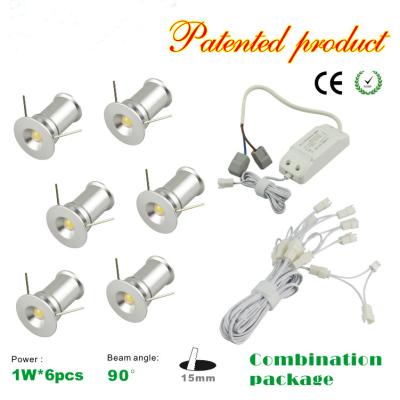 China LED Spotlight Kit Bean Angle 90 degree 110 / 220AVC Dimming Power Supply Bridge LED for sale