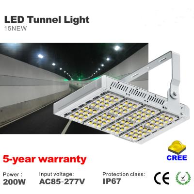 China 200W Waterproof LED Tunnel light CREE Gas Station LED Lighting Flood light project lamp for sale