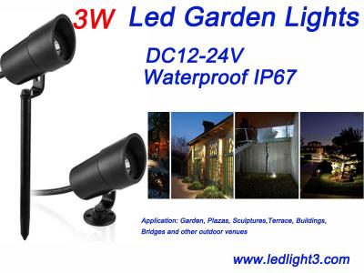 China 3W LED Lawn light Epistar COB LED Chip outdoor landscape lighting light IP67  for Garden, Plazas lamp for sale