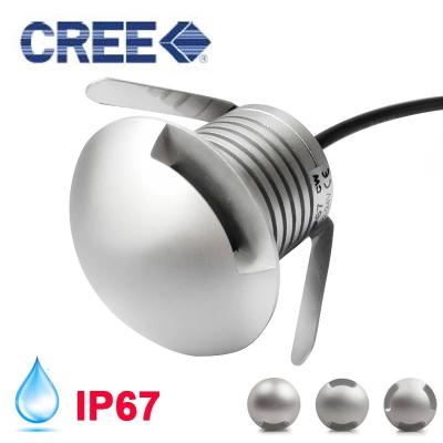 China 3W Side Emitting Light Mini Outdoor Wall Lights Deck Lights Inground Led Landscaping Light Exterior Lighting for sale