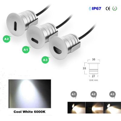 China Mini Low Voltage Led Step Light Footlight Recessed Stair Lighting Tread Lights Led Wall Lights Exterior Step Lights for sale