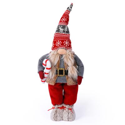 China New Holiday Decoration Style Garden Ornaments Christmas Decorations Easter Gift Decors Halloween Fabric Gnomes Gardenc for sale