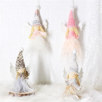 China Long Pile + Wool + Hand Painted Carved Angel Custom Made From Friendship Plastic Factory Willow Tree for sale