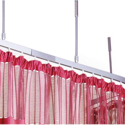 China Contemporary Popular Best Price Hospital Track Aluminum Alloy Curtain Tracks Motorized With Components for sale