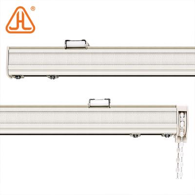 China Roman Blind System Aluminum Roman Tracks Accessories Popular Roman Curtain Rail Track For Blind Blinds for sale