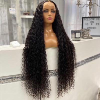 China Highknight Silky Straight Wave Brazilian Hair HD Lace Front Wig Virgin Cuticle Aligned Hair Pre Plucked Full Lace Wig 8In-40In 13x6 Lace Front Wig for sale