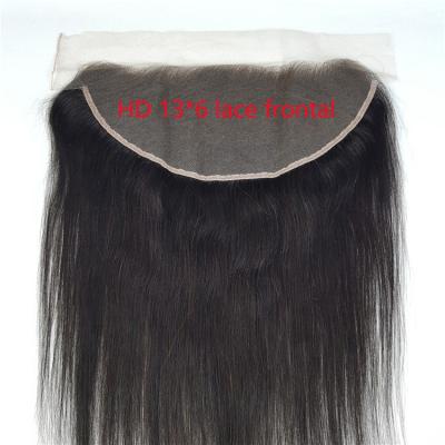 China Highknight Straight Hair Wholesale Bundles With Lace Headbands For Women Color Swiss Lace 13x6 HD LCE Headband for sale