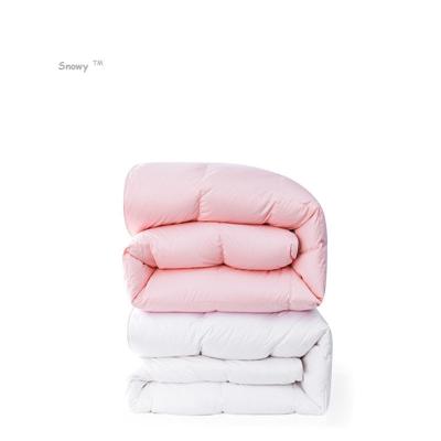 China Home Hotel solid color thin down alternative microfiber blanket comforter for sale