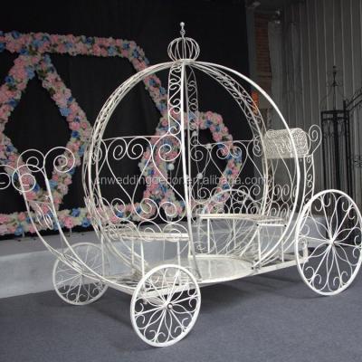 China Decoration Pumpkin Horse Carriages Wedding Royal Cinderella Carriage For Princess for sale