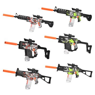 China Sustainable M416 glow-in-the-dark soft bullet gun chicken automatic toy rifle soft bullet airsoft gun children's shooting games for sale